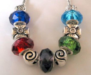 Array of Color Beaded Necklace