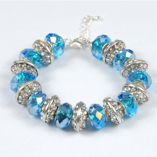 Aqua-Bling-Bracelet