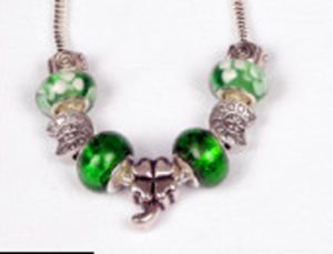 Celtic Princess Irish Beaded Necklace