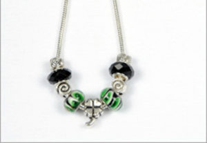 Emerald Isle Irish Beaded Necklace