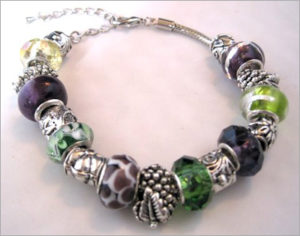Fruit of the Vine Charm Bracelet
