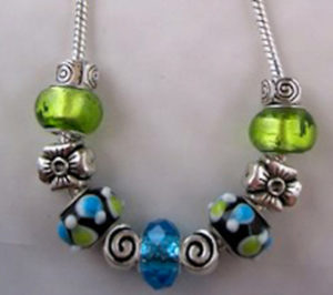 Summer Fun Charm & Beaded Necklace