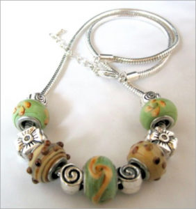 Painted Lady Necklace