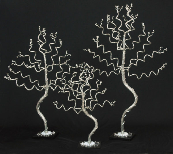 Three Tree Combo Silver on Tile