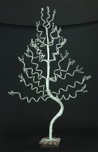Handmade Large Wire Tree Sculpture