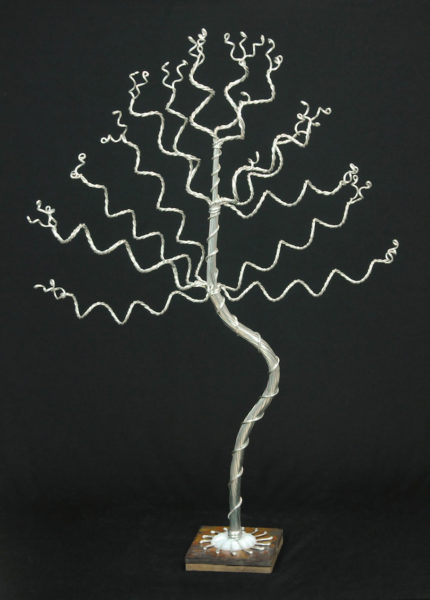 Medium Tall Handmade Tree on Slate