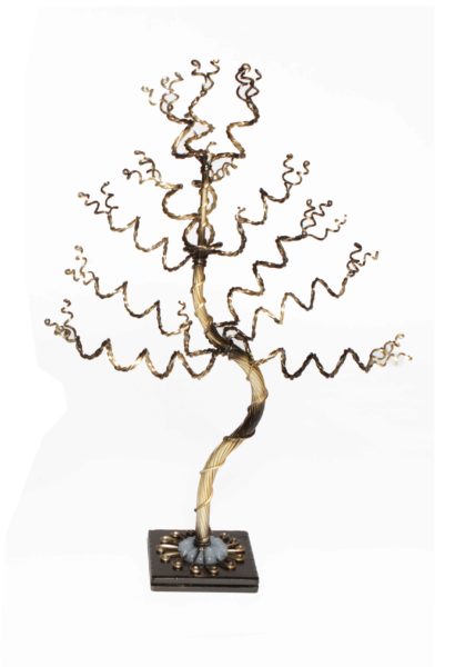 Medium Black and Gold Tree