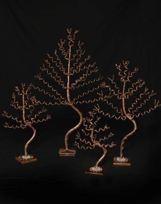 Bronze Forrest Package - 4 Jewelry Trees