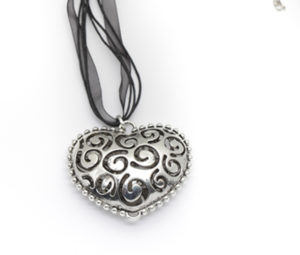 Fun Heart Pendant Necklace