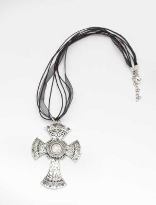 Large Cross Pendant Necklace