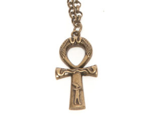 Antique Brass Hiroglif Pendant