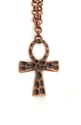 Hiroglif Necklace - Copper Colored