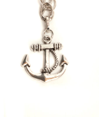 Anchor Necklace - Silver Plated