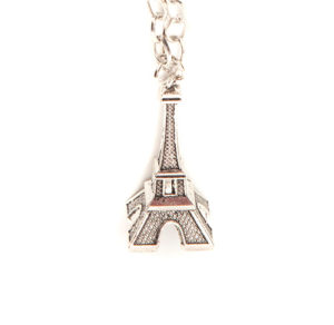 Eiffel Tower Necklace - Silver Plated