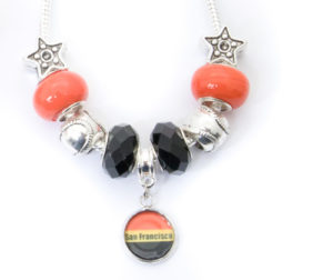 San Francisco Giants Baseball Necklace