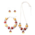 Washington-Redskins-3-Piece-Jewelry-Set---Necklace,-Bracelet,-Earrings