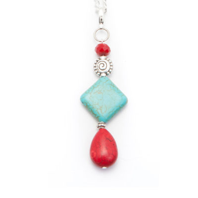 Aqua-and-Red-Beads